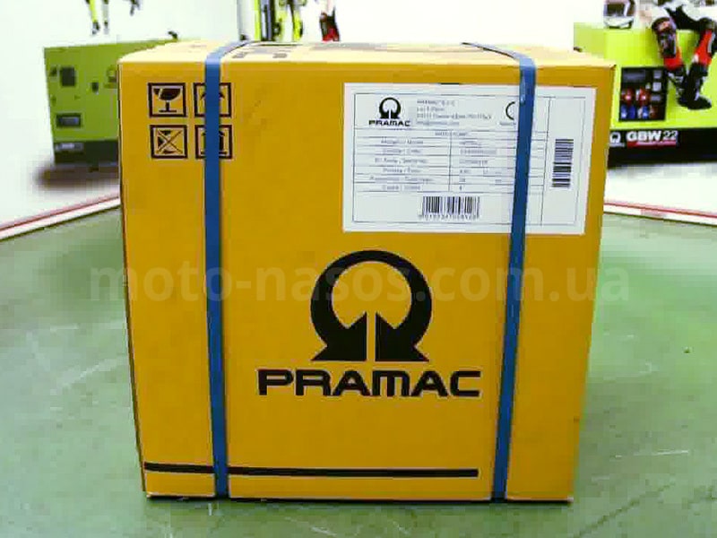 Упаковка мотопомпи Pramac